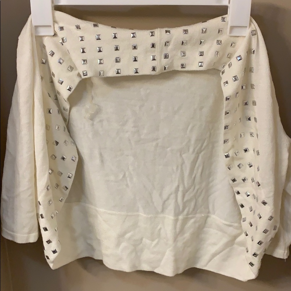 Studded cardigan
